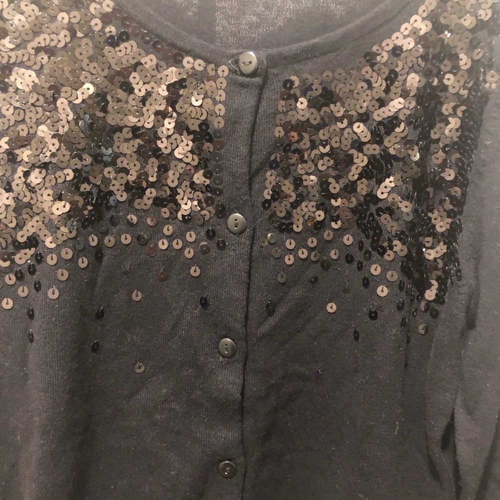 EUC Girls sequin sweater